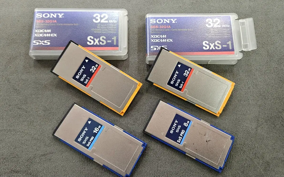 SONY 소니 SXS 메모리 32G , 16G 메모리스틱